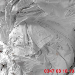 Vải Lau Trắng Cotton Thấm Hút Tốt